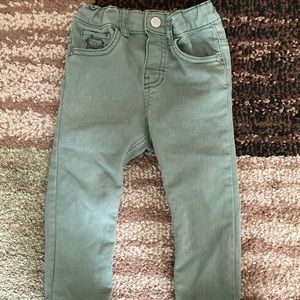 Kaki green toddler pants